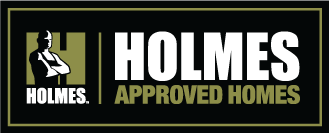 mike holmes approved home logo