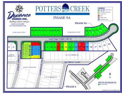 Potters Creek Site Plan