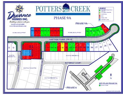 Potters Creek Site Plan