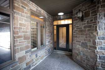 Front Entrance of a Duvanco Home