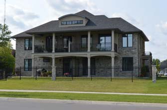 One of our luxury townhome units in Harbour Landing.
